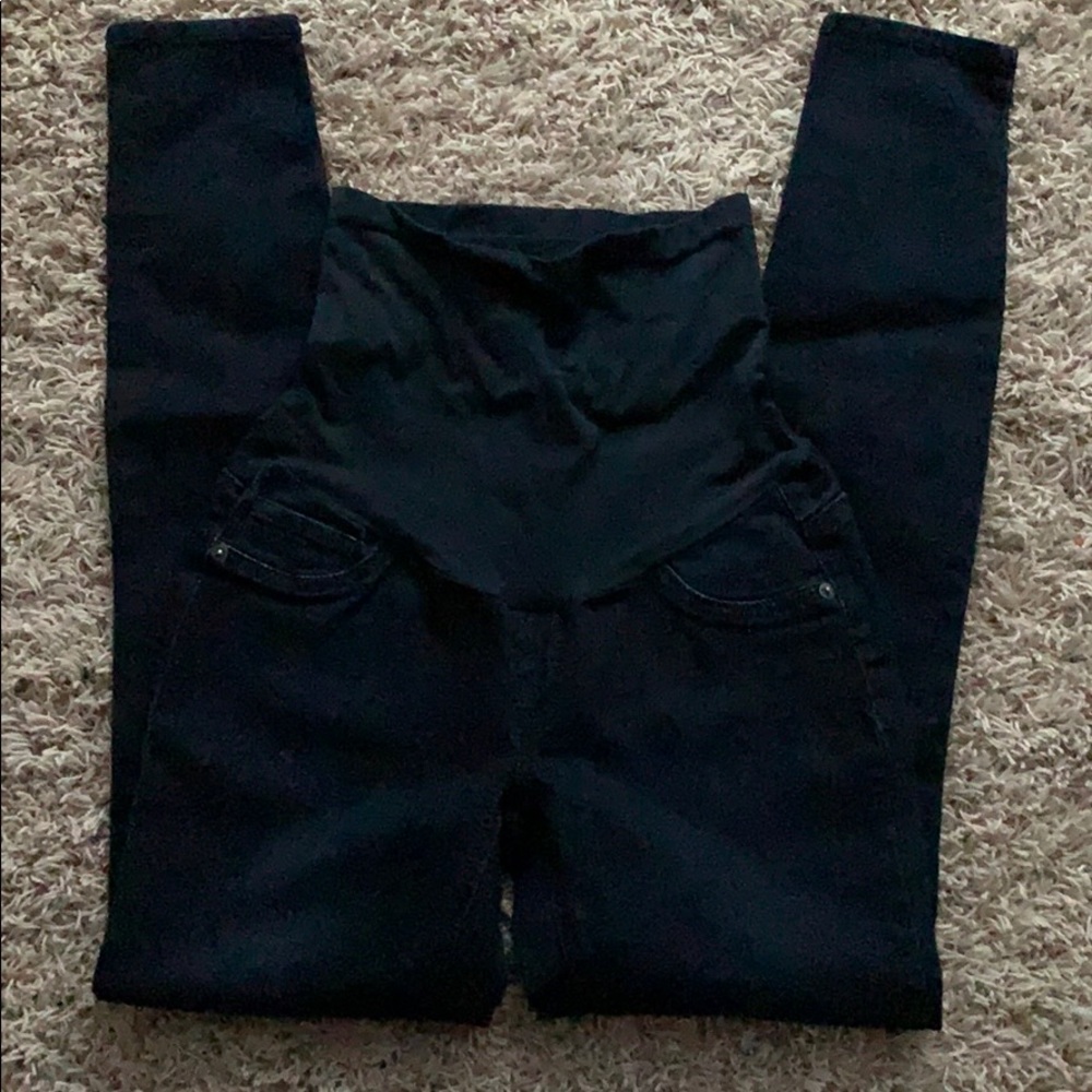 Dark blue maternity jeans size XS